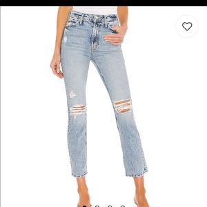 MOTHER the dazzler ankle jeans in lost it size 23